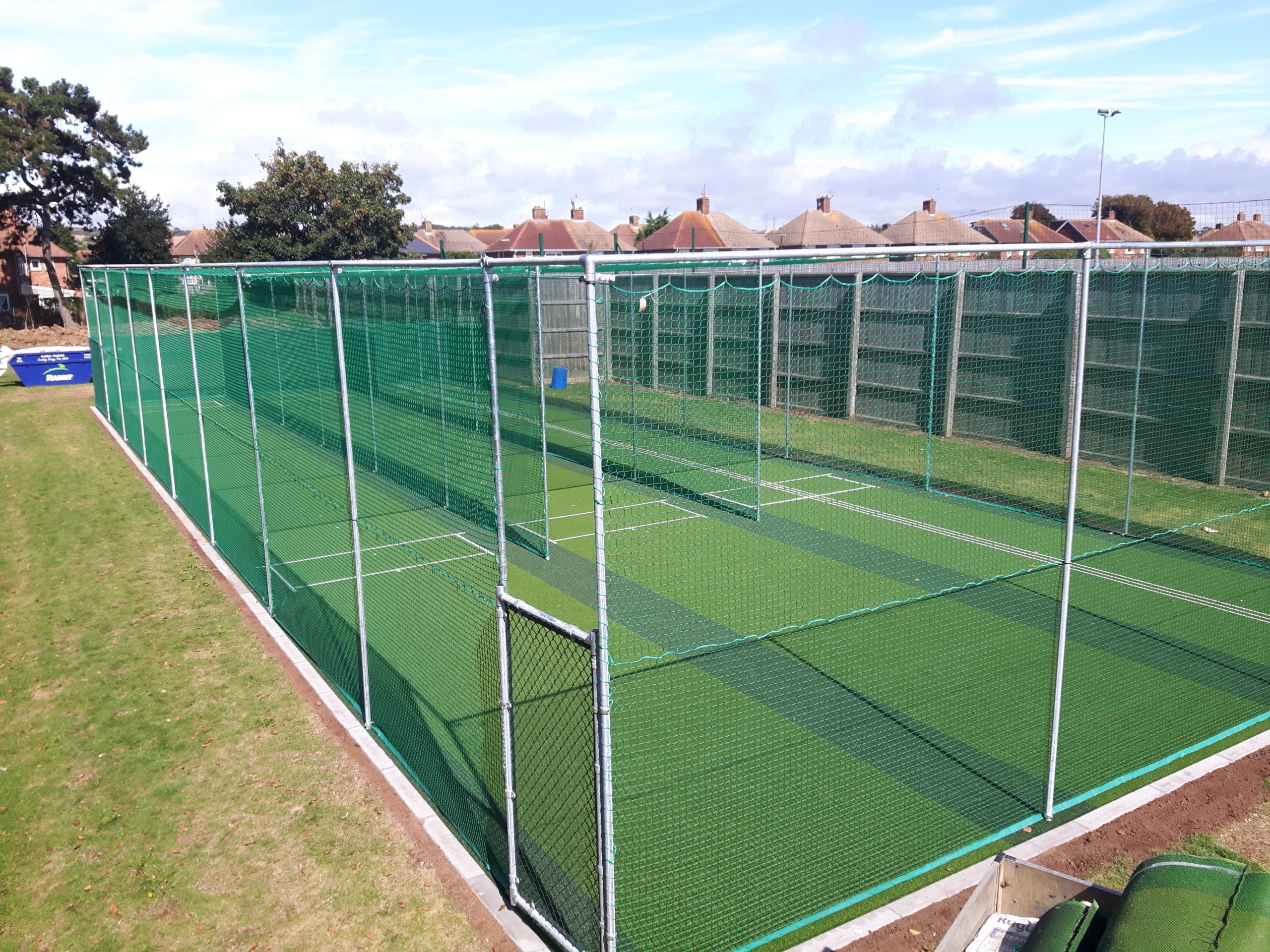 Shoreham Academy - Triple Bay Facility with Perimeter Netting